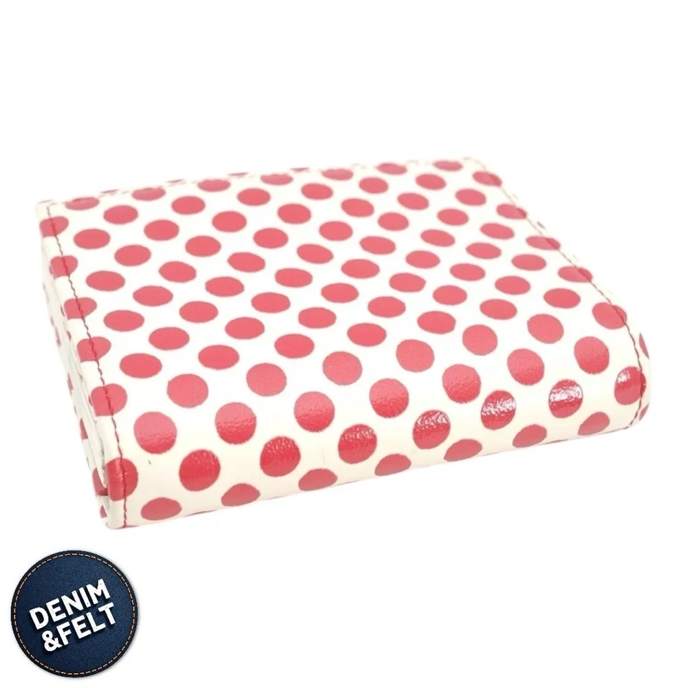 Christian Dior Diorarmour Polka Dot Lady Dior Card Case/Pouch/Wallet | RARE!!♥️